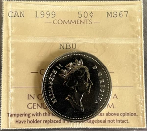 Canada - 50 Cents - 1999 - NBU - ICCS Certified - MS-67 - Picture 1 of 3