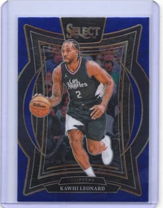 2024-25 Panini Select Basketball Kawhi Leonard Concourse Blue #61 - Clippers - Picture 1 of 2