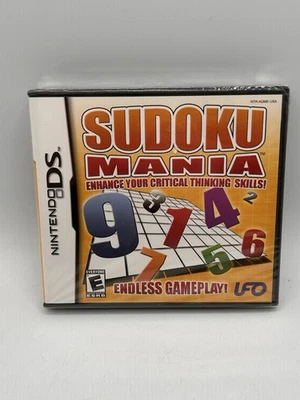 Nintendo DS Sudoku-Mania (Nintendo DS 2006) Video Game - Image 1 of 4