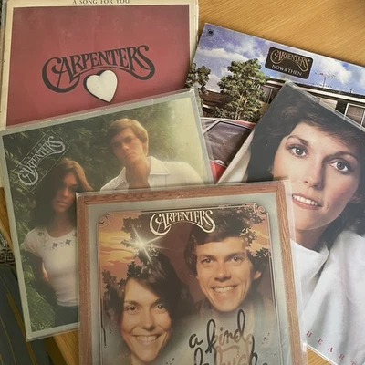 Carpenters LP x5 Vinyl Job Lot VGC Now + Then Horizon Hush Song For You Voice - Image 1 of 4