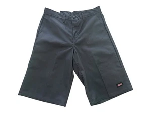 Dickies Men's Essential Work Shorts Size 30, Relaxed Fit, 13" Inseam, Grey New - Picture 1 of 4