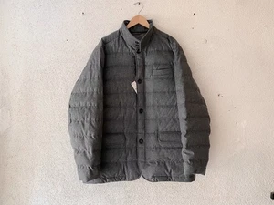 $598 BROOKS BROTHERS Vitale Barberis Canonico WOOL DOWN PUFFER BLAZER XXL jacket - Picture 1 of 7