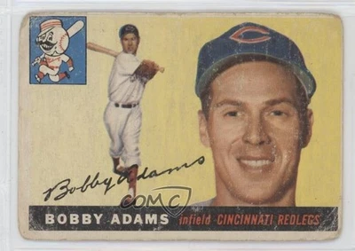 1955 Topps High # Bobby Adams #178 - Image 1 of 2