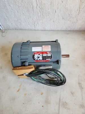 *NOS* Dayton 3N368L Farm Duty Motor 1/2HP 3PH 1425/1725RPM 230/460VAC - Image 1 of 4