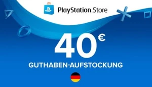 PSN Guthaben 40€ Gutschein für PSN Store Deutscher Code Playstation PS4/PS5 - Bild 1 von 1