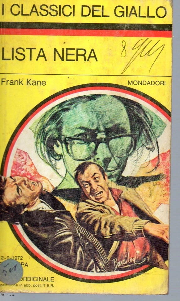 Lista nera - Frank Kane  - Giallo Mondadori 147 - Immagine 1 di 1