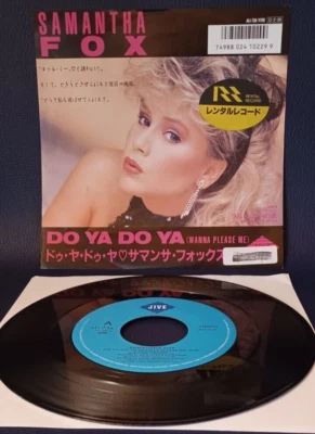 Samantha Fox – Do Ya Do Ya (Wanna Please Me) | 7`Japan Single | ALI-736 - Bild 1 von 4