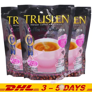 Truslen Coffee Plus Collagen , Instant Coffee Mixed 16g x 45sachets (3 Bags) - Picture 1 of 7