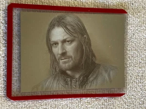 2006 Lord of the Rings: Masterpieces Foil Art Card #9 of 9 Card EX/NM Topps - Picture 1 of 2