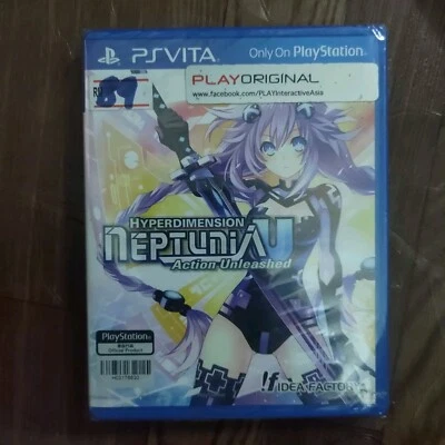 Hyperdimension Neptunia U Action Unleashed (PlayStation Vita) Sealed Brand New  - Image 1 of 2