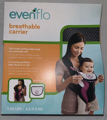 Transportador transpirable Evenflo - Marianna Foto 1 de 3