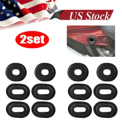 12 Side Cover Rubber Grommets Set For Honda CB/CL/SL/XL100 CB/CT/XL125 1971-1978 - Image 1 of 4