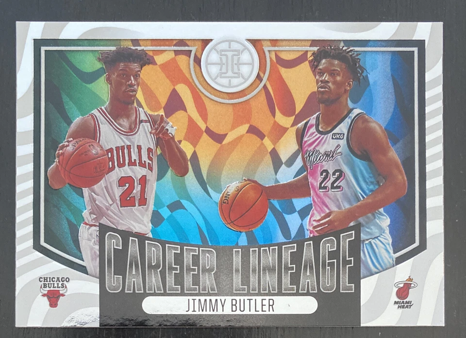 2021 Panini Illusions Career Lineage Jimmy Butler #17 - Image 1 of 2
