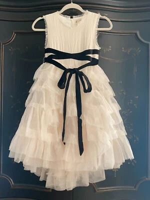 $118 Joyfolie Geneva Petticoat Dress 20010918 | Cream & Black | Size 14 - Image 1 of 4