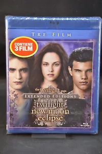 THE TWILIGHT SAGA EXTENDED EDITION 3 FILM BLU RAY NUOVO EAGLE PICTURES - Foto 1 di 1