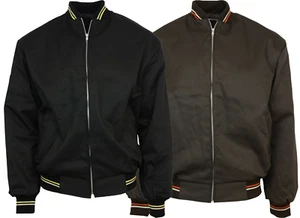 CHAQUETA DE MONO PARA HOMBRE HECHA EN INGLAND EN NEGRO Y MARRÓN - Imagen 1 de 7