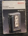 Sanyo M1012A Mini Cassette Recorder - Boxed With Manual & Working