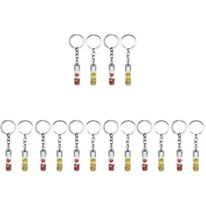 4 PCS Preserved Flower Keychain Miss Theme Accessories for - Zdjęcie 1 z 12