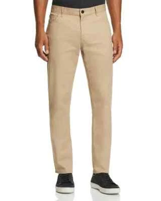 MICHAEL KORS Parker Brown Casual Khaki Jeans Slim Fit Straight Leg 30 x 30 - Image 1 of 2