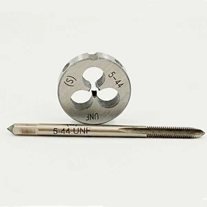 5-44 UNF Tap And Die Set Machine Thread Tap And Round Thread Die Right Hand - Picture 1 of 10