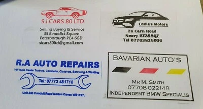 Company LTD Business custom made ink stamps multi color, text, picture LOGO, car