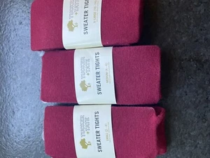 NWT Girls Tucker + Tate Tibetan Red Sweater Tights Pick Size - Picture 1 of 2