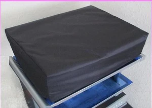 Black Nylon Dust Cover for Rega "Clone" Turntables - Rotel Goldring Moth Amstrad - Bild 1 von 1