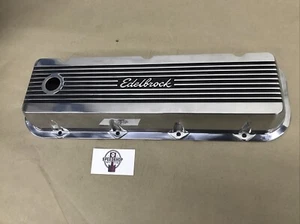 Edelbrock 4275 Elite II Valve Cover 1965 & Later Big Block Chevy 396-454 -Single - Picture 1 of 13