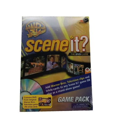 Scene It? The DVD Game Pack 96 Trivia Cards Warner Bros Sealed - Image 1 of 4