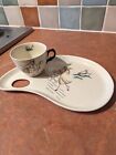 Clarice Cliff Bizarre Cruiseware Cup And Plate, Highly Collectable, Rare Find