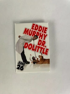 Twentieth Eddie Murphy DR.Dolittle Movie Film Button Fast Shipping Must See - Picture 1 of 3