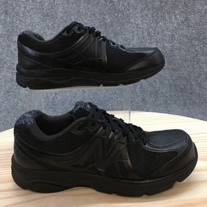 New Balance Shoes Womens 7.5 B 847v2 Casual Sneakers WW847BK2 Black Leather - Picture 1 of 14