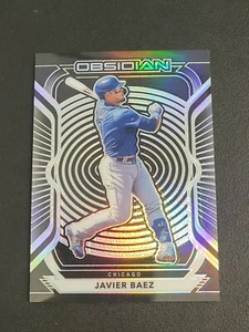 Javier Baez 2021 Chronicles #19 OBSIDIAN Chicago Cubs - Picture 1 of 2