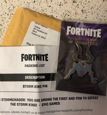 fortnite save the world collectible storm king pin - storm king pin fortnite for sale