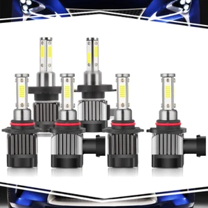 For Lexus LS400 1995-1997 3 Pair 9005+9006/HB4+H4/9003 Headlights Fog Light Bulb - Picture 1 of 8