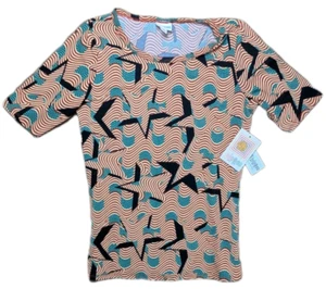 LuLaRoe Mujer Pequeño EE. UU. Estrellas y Rayas 4 Julio Gigi S - Imagen 1 de 4