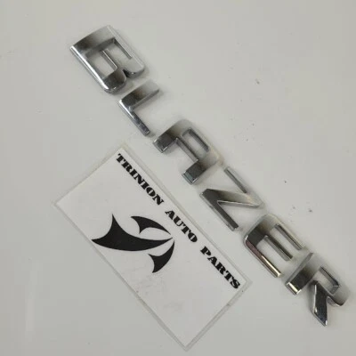 Chevrolet Trailblazer 2005-2009 emblema trasero logotipo letras "BLAZER" cromo OEM Foto 1 de 3