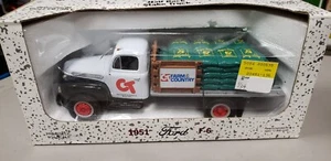 ¡Camión de estaca Ford F-6 1951 tractor central de primera marcha! 1994 escala 1/34 - Imagen 1 de 6