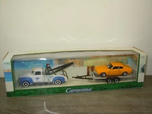 Ford Pick-Up Towing with Trailer and Ford Capri - Cararama 1:43 in Box *68497 - Imagen 1 de 4