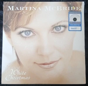 MARTINA MCBRIDE - "WHITE CHRISTMAS" (WALMART EXCLUSIVE SNOWY WHITE VINYL NEW!) - Picture 1 of 3