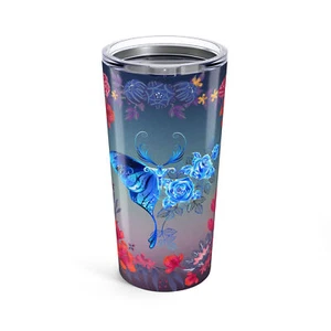 Bunte Blumen 20 Unzen Becher - Bild 1 von 5