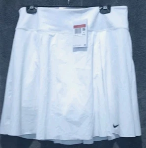 NUEVO Nike Golf Skort Para Mujer Talla L Blanco Bolsillo Oculto Tenis Pickleball Exterior - Imagen 1 de 13