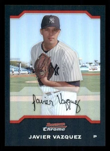 2004 Bowman Chrome Refractors #101 Javier Vazquez - Picture 1 of 2