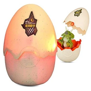 Marsjoy Easter Dinosaur Egg Dinosaur Hatching Egg Jurassic Dinosaur Egg with - Picture 1 of 7