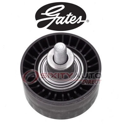 Gates Upper Drive Belt Idler Pulley for 2011-2014 BMW X6 3.0L L6 - Assembly ya Foto 1 de 4