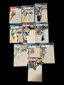 Vintage GI Joe Uncut File Cardback Lot of 10 See Photos for Cards - Picture 1 of 11