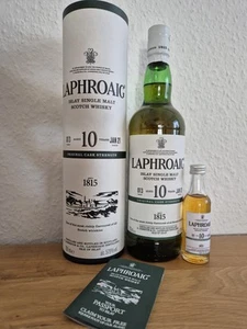 Laphroaig 10 Cask Strength Batch 13 + Sample Batch 15 - Bild 1 von 2