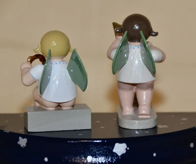  Expertic - Wendt & Kühn  - 2 Orchesterengel  - 11 Punkte - DDR - Vintage - 1 - Bild 1 von 4