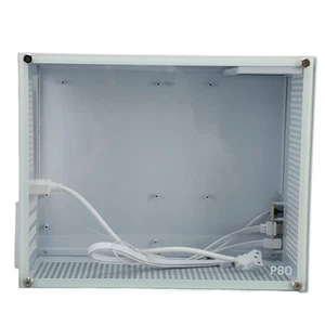 MATX Case 15.5L USB 3.0 Type C Interface Clear Side Panel Strong Steel Mini P FY - Afbeelding 1 van 24