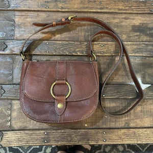 Frye Llana Bolso de Montura Arnés Bandolera Cartera Cuero Usado en Excelente Condición - Imagen 1 de 11